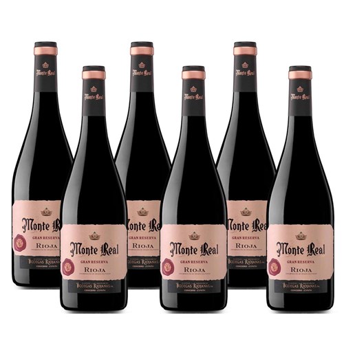 Case of 6 Monte Real Tinto Gran Reserva 75cl Red Wine